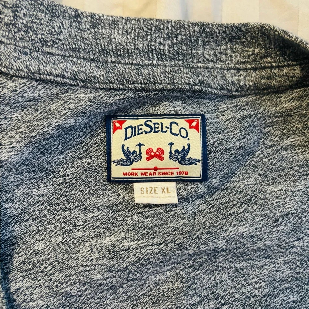 Diesel Men's Heathered Cardigan - Picture 2 of 10
